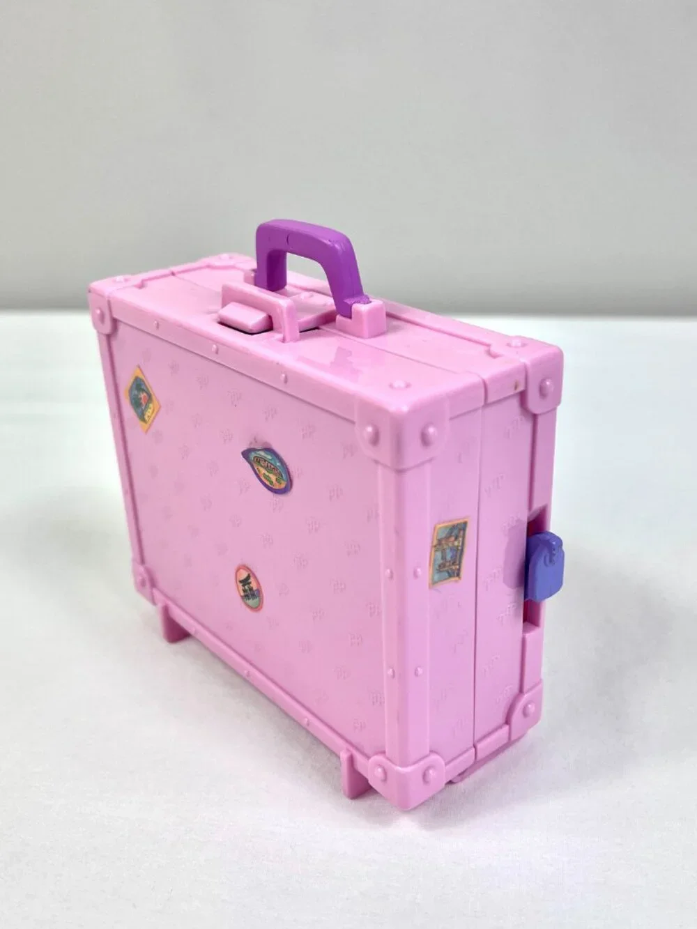 Vintage Polly Pocket Polly In Paris Complete Suitcase Doll Accessories 1996